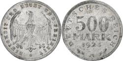 World Coins - GERMANY, WEIMAR REPUBLIC, 500 Mark, 1923, Berlin, Aluminum, , KM:36