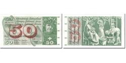 World Coins - Banknote, Switzerland, 50 Franken, 1972, 1972-01-24, KM:48l, UNC(63)