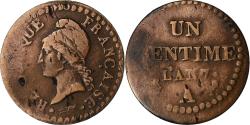World Coins - France, 1 Centime, Dupré, AN 7, Paris, Copper, , Gadoury:76