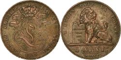 World Coins - Coin, Belgium, Leopold I, 5 Centimes, 1853, , Copper, KM:5.1