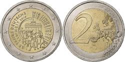 World Coins - Germany, 2 Euro, 25 Years of German Unity, 2015, Munich, Bi-Metallic,