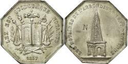 World Coins - France, Token, Notaires de l'Arrondissement de Vienne, 1837, Durand,