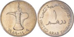 World Coins - Coin, United Arab Emirates, Dirham, 1989, , Copper-nickel