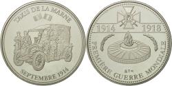 World Coins - France, Medal, Centenaire de la Première Guerre Mondiale, Taxis de la Marne