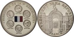 World Coins - France, Medal, Présidents de la Ve République, History, , Nickel