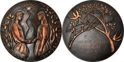 World Coins - France, Medal, Médaille de Fiançailles, Religions & beliefs, 1972, Thurotte