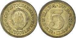 World Coins - Coin, Yugoslavia, 5 Para, 1965, , Brass, KM:43