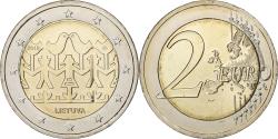 World Coins - Lithuania, 2 Euro, 2018, Bi-Metallic,