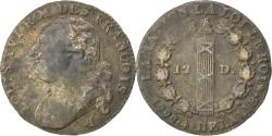 World Coins - Coin, France, 12 deniers françois, 12 Deniers, 1792, Paris, , Bronze
