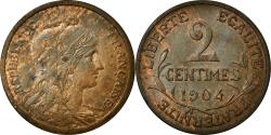 World Coins - Coin, France, Dupuis, 2 Centimes, 1904, , Bronze, Gadoury:107