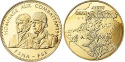 World Coins - France, Medal, Guerre d'Algérie, Hommage aux Combattants, FSNA-FSE
