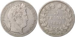 World Coins - Coin, France, Louis-Philippe, 5 Francs, 1836, Strasbourg, , Silver