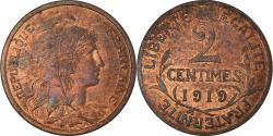 World Coins - Coin, France, Dupuis, 2 Centimes, 1919, Paris, , Bronze, KM:841