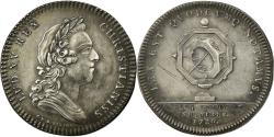 World Coins - France, Token, Louis XV, Conseillers du Roi et Notaires, 1720,
