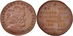 World Coins - France, Medal, Childebert I, History, XIXth Century, , Copper