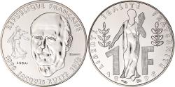 World Coins - Coin, France, Jacques Rueff, 1 Franc, 1996, Monnaie de Paris, ESSAI,