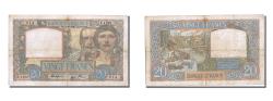 World Coins - Banknote, France, 20 Francs, 20 F 1939-1942 ''Science et Travail'', 1940
