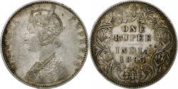 World Coins - INDIA-BRITISH, Victoria, Rupee, 1893, Bombay, Silver, , KM:492