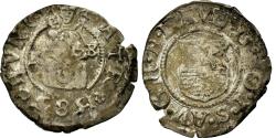 World Coins - Coin, Hungary, Denarius, 1585, , Silver