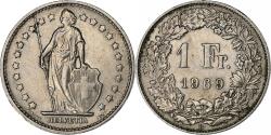 World Coins - Switzerland, Franc, 1969, Bern, Copper-nickel, , KM:24a.1