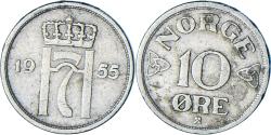 World Coins - Norway, 10 Öre, 1955