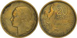 World Coins - Coin, France, Guiraud, 20 Francs, 1950, Paris, , Aluminum-Bronze