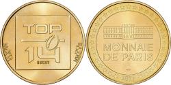 World Coins - France, Token, Rugby, Top 14, 2017, Copper-nickel Aluminium, MDP,