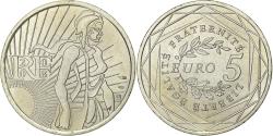 World Coins - France, 5 Euro, Semeuse, 2008, Silver, , Gadoury:EU287, KM:1534