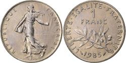 World Coins - France, Franc, Semeuse, 1985, Paris, Nickel, , Gadoury:474, KM:925.1