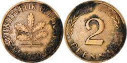 World Coins - Coin, GERMANY - FEDERAL REPUBLIC, 2 Pfennig, 1950, Hambourg, , Bronze