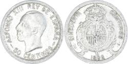 World Coins - Coin, Spain, Alfonso XIII, 50 Centimos, 1926, Madrid, , Silver, KM:741