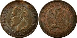 World Coins - Coin, France, Napoleon III, Napoléon III, 2 Centimes, 1862, Strasbourg
