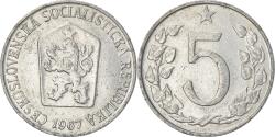 World Coins - Coin, Czechoslovakia, 5 Haleru, 1967, , Aluminum, KM:53