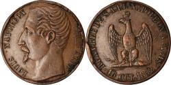World Coins - France, Token, Entrée de Louis Napoléon Bonaparte à Paris, 1852,