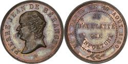 World Coins - France, Token, Pierre Jean de Béranger, Copper,