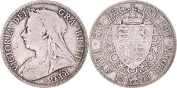 World Coins - Coin, Great Britain, Victoria, 1/2 Crown, 1898, , Silver, KM:782