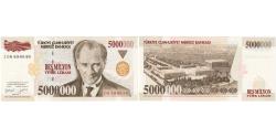 World Coins - Banknote, Turkey, 5,000,000 Lira, 1970, 1970-01-14, KM:210, UNC(63)