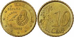 World Coins - Spain, 10 Euro Cent, 1999, Madrid, Nordic gold,