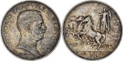 World Coins - Coin, Italy, Vittorio Emanuele III, Lira, 1917, Rome, , Silver, KM:57