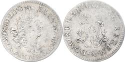 World Coins - France, Louis XIV, 4 Sols aux 2 L, Paris, réformé, , Silver, KM:281