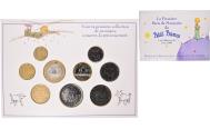 World Coins - Coin, France, Petit Prince, Coffret 5 c. à 20 frs., 2000, Monnaie de Paris, BU