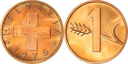 World Coins - Coin, Switzerland, Rappen, 1975, Bern, , Bronze, KM:46