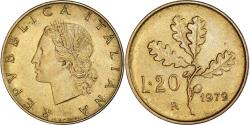 World Coins - Coin, Italy, 20 Lire, 1979, Rome, , Bronzital, KM:97.2