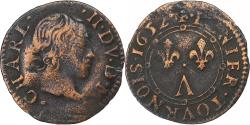 World Coins - Principality of Arches-Charleville, Charles II de Gonzague, Denier Tournois