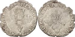 World Coins - Coin, France, Demi Gros de Nesle, 1551, Paris, , Billon, Duplessy:995