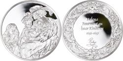 World Coins - France, Medal, Peinture, Rubens, Portrait d'Hélène Fourment, 1980, Proof