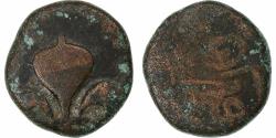 World Coins - French India, Louis XV, Doudou, n.d. (1715-1774), Pondicherry, Bronze,
