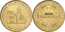 World Coins - France, Token, Saint-Nectaire - l'église, 2004, Copper-nickel Aluminium, MDP