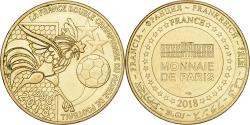 World Coins - France, Token, Paris - La France double championne du monde de football, 2018