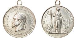 World Coins - France, Medal, Visite de Napoleon III à la Chambre de Commerce de Lille, 1867